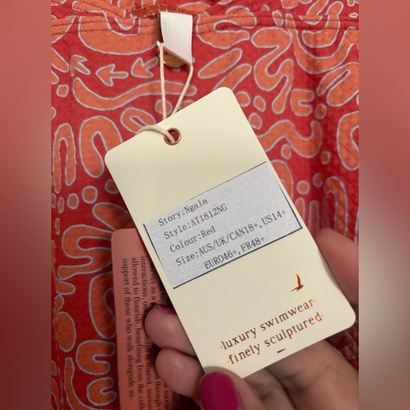 Artesands Ngala one piece swimsuit size 14+ NWT - Picture 4 of 4